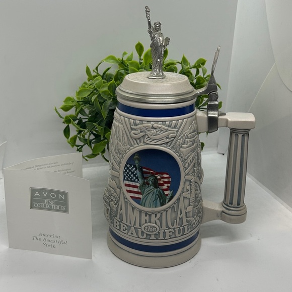 Avon Other - Vintage Avon 2002 America The Beautiful Beer Stein Avon Fine Collectibles #35446